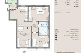 Wohnung mieten in 95326 Kulmbach, freie Vermietung - Wohnungstyp 3-Zimmer