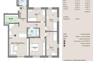 Wohnung mieten in 95326 Kulmbach, EOF-Wohnungstyp 5-Zimmer