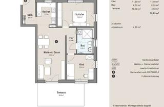 Wohnung mieten in 95326 Kulmbach, EOF-Wohnungstyp 3-Zimmer