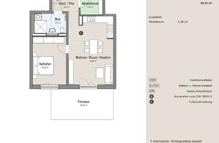 Wohnung mieten in 95326 Kulmbach, EOF-Wohnungstyp 2-Zimmer