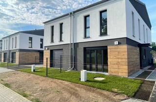 Haus mieten in Igelweg 27, 15370 Fredersdorf-Vogelsdorf, 170qm Neubau Doppelhaushälfte zur Miete in Fredersdorf-Vogelsdorf, mit PV-Anlage, Stellplatz