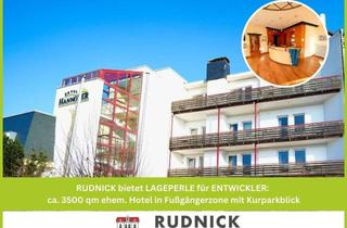 Anlageobjekt in Buchenallee, 31542 Bad Nenndorf, RUDNICK bietet LAGEPERLE für ENTWICKLER: ca. 3500 qm ehem. Hotel in Fußgängerzone mit Kurparkblick