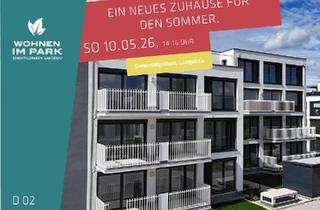 Wohnung kaufen in 89129 Langenau, 2-ZIMMER ETW MIT GARTENANTEIL - "WOHNEN IM PARK" IN LANGENAU - D02