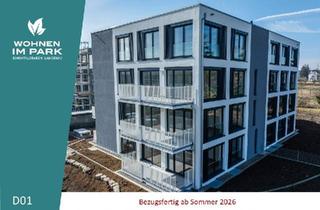 Wohnung kaufen in 89129 Langenau, 3-ZIMMER ETW MIT GARTENANTEIL - "WOHNEN IM PARK" IN LANGENAU - D01