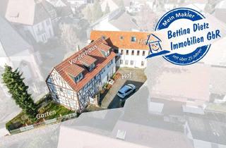 Haus kaufen in 64839 Münster, Münster - DIETZ: REDUZIERT! 2 Häuser auf einem Grundstück mit 3-4 Wohneinheiten inklusive Ausbaupotenzial!