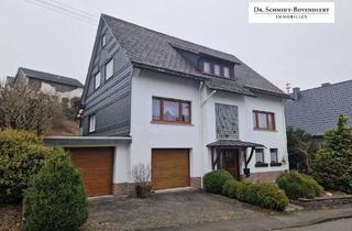 Einfamilienhaus kaufen in 57586 Weitefeld, Weitefeld - Großzügiges und gepflegtes Einfamilienhaus mit Garten und 2 Garagen in schöner Lage von Weitefeld!