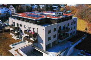 Wohnung kaufen in 72336 Balingen, Balingen - Bezugsfertige 2-Zimmer-Neubauwohnung mit Dachterrasse und besonderem Schnitt