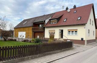 Haus kaufen in 86694 Niederschönenfeld, Wohnhaus mit großzügigem Nebengebäude inkl. Do.Garage auf über 700m² GF bei 86641 Rain!