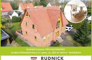 Einfamilienhaus kaufen in 31633 Leese, Leese - RUDNICK bietet: PROVISIONSFREI! Großes Einfamilienhaus in Leese, ca. 250 m² Wohn- Nutzfläche