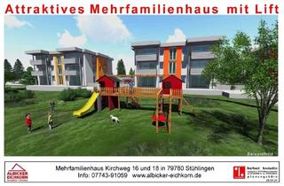 Wohnung kaufen in Kirchweg 18, 79780 Stühlingen, Stühlingen - 3Zi. EG mit Terrasse ca. 87 m²-Wohnung 2-Kirchweg 18-79780 Stühlingen