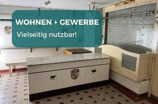 Haus kaufen in 06279 Farnstädt, Farnstädt - Wohn- und Geschäftshaus mit Ladenfläche & Potenzial in Schraplau