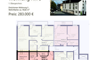 Wohnung kaufen in Marktstr., 35075 Gladenbach, Moderne Wohnung in Herzen Gladenbachs