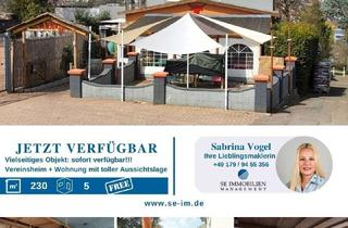 Gewerbeimmobilie kaufen in 75173 Südweststadt, Vielseitiges Objekt / Vereinsheim mit Wohnung in toller Aussichtslage