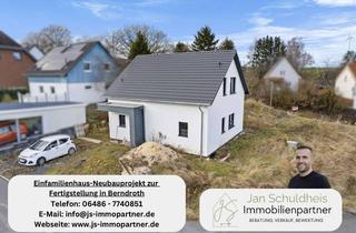 Einfamilienhaus kaufen in 56370 Berndroth, Provisionsfrei! Kredit mit 1,39%! Einfamilienhaus-Neubauprojekt zur Fertigstellung