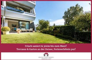 Wohnung kaufen in 23683 Scharbeutz, Frisch saniert & 300m bis zum Meer! Terrasse & Garten an der Ostsee, Ferienerlebnis pur!