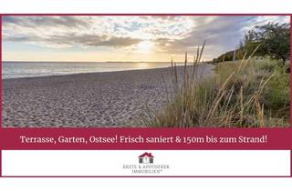 Wohnung kaufen in 23683 Scharbeutz, Terrasse, Garten, Ostsee! Frisch saniert & 150m bis zum Strand!