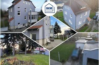 Anlageobjekt in 04425 Taucha, Wohnhaus auf 3 Ebenen, Einliegerwohnung oder Büro mit herrlichem Garten und Garage