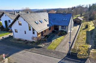 Haus kaufen in Kirschweiler Straße 17, 55758 Mörschied, Zwei Wohnhäuser in Ortsrandlage mit großem Grundstück (Mehrgenerationenheim, Wohnen & Arbeiten etc.)