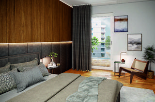 Wohnung kaufen in Hasselwerder Straße 27, 12439 Niederschöneweide, 2-Zimmer-Wohnung mit Weitblick direkt an der Spree