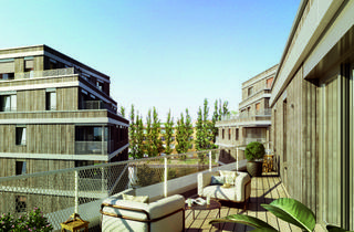 Wohnung kaufen in Hasselwerder Straße 27, 12439 Niederschöneweide, Exklusive Wohnung mit 3 Dachterrassen für Panorama-Blick über die Spree