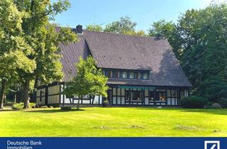 Villa kaufen in 32257 Bünde, Großzügige Fachwerkvilla auf parkähnlichem Traumgrundstück!