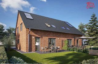 Doppelhaushälfte kaufen in 25855 Haselund, Harmonisches Wohnen in Ihrer modernen Doppelhaushälfte