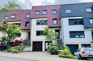 Haus mieten in 72793 Pfullingen, Lichtdurchflutetes Reihenmittelhaus mit Garten, Balkon, Terrasse & Garage in ruhiger Lage