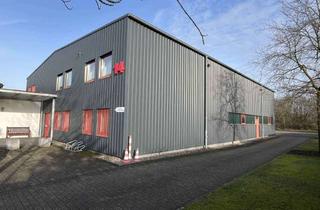Büro zu mieten in 47495 Rheinberg, Zwei Montagehallen mit Büro- und Sozialtrakt im Rheinberger Gewerbegebiet