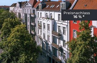 Wohnung kaufen in Tegeler Weg 104, 10589 Charlottenburg (Charlottenburg), Preisnachlass sichern: Vermietet 3-Zimmerwohnung mit Wannenbad nahe Schloss Charlottenburg