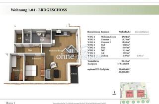 Wohnung kaufen in 21481 Lauenburg, 3 Zimmer EG Neubau-Eigentumswohnung 1.04