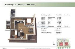 Wohnung kaufen in 21481 Lauenburg, 3 Zimmer STG Neubau-Eigentumswohnung 1.21