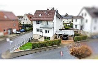 Haus kaufen in 34295 Edermünde, Modern saniertes 2 Parteien Fachwerkhaus mit Garage & Balkon in Edermünde