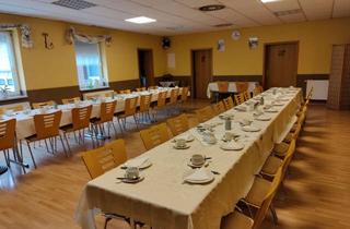 Immobilie kaufen in 39397 Schwanebeck, Fleischerei u. Partyservice + Saal f. ca. 80 Personen in 39397 Schwanebeck / VORHARZ