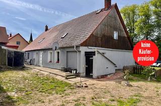 Doppelhaushälfte kaufen in Nebenstraße 14, 16307 Gartz (Oder), HORN IMMOBILIEN++ RESERVIERT++kleines gemütliches Zuhause bei Gartz an der Oder