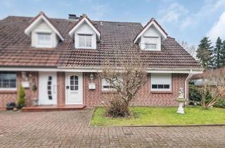Doppelhaushälfte kaufen in Kirchenstieg 7B, 21755 Hechthausen, Charmante Doppelhaushälfte mit Garten in Hechthausen