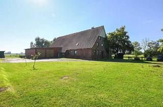 Haus kaufen in 21762 Osterbruch, Vielseitiges Hofgrundstück mit moderner Halle im Grünen