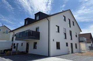 Wohnung mieten in Ostendstraße 10, 86558 Hohenwart, Erstbezug! 3,5-Zimmer DG-Whg. in Hohenwart mit FBH, elektr. Rollläden, Garage und Außenstpl.