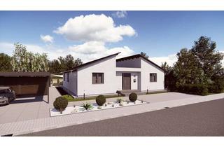 Haus kaufen in 55595 Roxheim, Stilvoller Massiver Atrium-Bungalow mit moderner Pultdachkonstruktion.