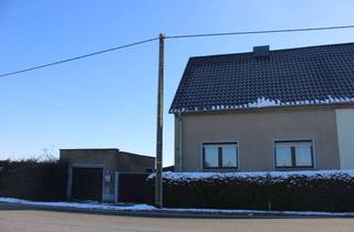 Einfamilienhaus kaufen in 04880 Dommitzsch, 2 auf einen Streich! Gepflegte Doppelhaushälfte und saniertes Einfamilienhaus