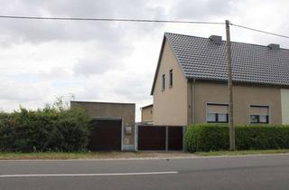 Einfamilienhaus kaufen in 04880 Dommitzsch, 2 auf einen Streich! Gepflegte Doppelhaushälfte und saniertes Einfamilienhaus