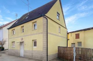 Einfamilienhaus kaufen in 91325 Adelsdorf, Adelsdorf - SEHR VIEL POTENZIAL: TOP EINZWEI-FAMILIENHAUS MIT NEBENGEBÄUDEN