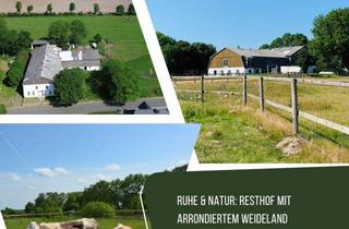 Haus kaufen in 25785 Nordhastedt, Ruhe & Natur: Resthof mit arrondiertem Weideland
