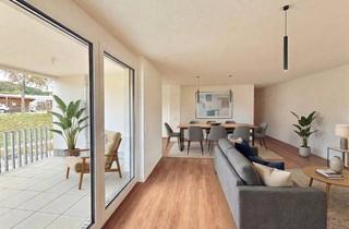 Wohnung kaufen in Bahnhofstraße 31 - 33, 75382 Althengstett, 3-Zimmer-Erdgeschosswohnung ohne Garten mit Loggia