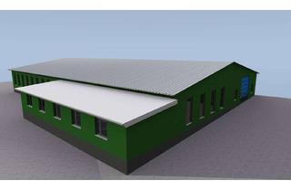 Gewerbeimmobilie mieten in 01623 Lommatzsch, Produktions- oder Lagerhalle mit Sozialgebäude in Lommatzsch zu verpachten