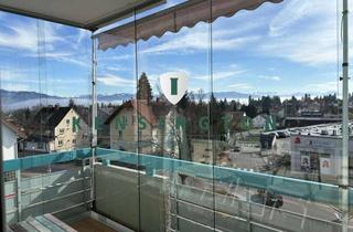 Wohnung kaufen in 88131 Bodolz, RESERVIERT - Einfach Perfekt - 3 Zimmer Wohnung mit Bergblick, 2 verglasten Balkonen und TG-Platz!