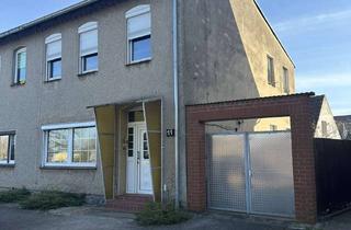 Doppelhaushälfte kaufen in 19386 Lübz, Doppelhaushälfte in Lübz mit vielen Möglichkeiten