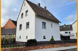 Einfamilienhaus kaufen in 36318 Schwalmtal, SOLIDES WOHNHAUS MIT SCHEUNE UND GARTEN! KEINE KÄUFERPROVISION!