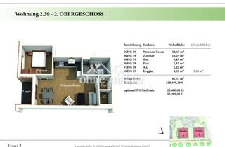 Wohnung kaufen in Hinter Der Feldstraße, 21481 Lauenburg, 2 Zimmer 2. OG Neubau-Eigentumswohnung 2.39