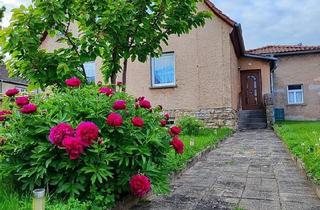 Einfamilienhaus kaufen in 99638 Kindelbrück, Kindelbrück - Charmantes Einfamilienhaus mit Garten in ruhiger Lage
