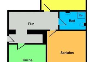 Wohnung mieten in 01705 Freital, Freital-Deuben! WG-geeignete 2-Zimmerwohnung mit separater Küche in zentraler Lage!